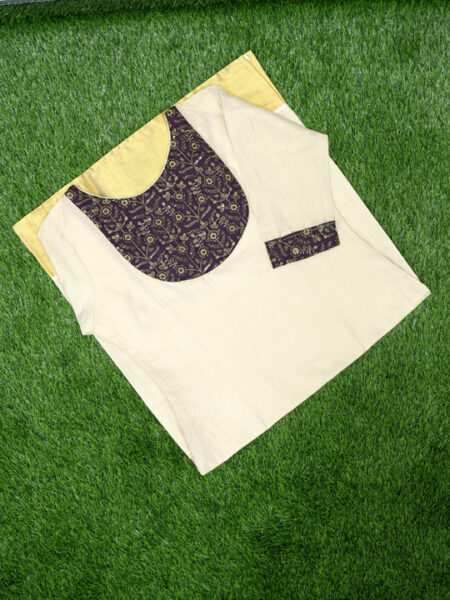 Tissue Kurtha With Hand Work - OMKT5002